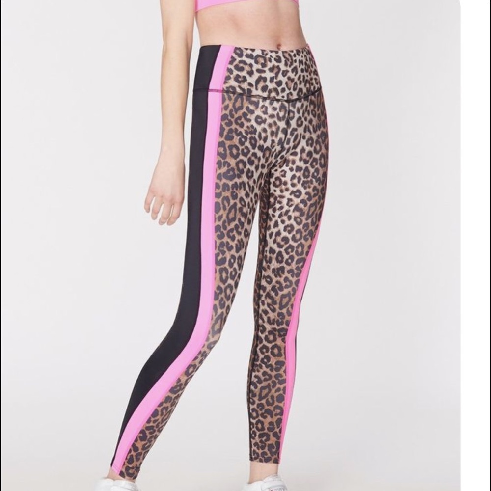 NWOT Veronica Beard Rhonda leopard leggings szSM